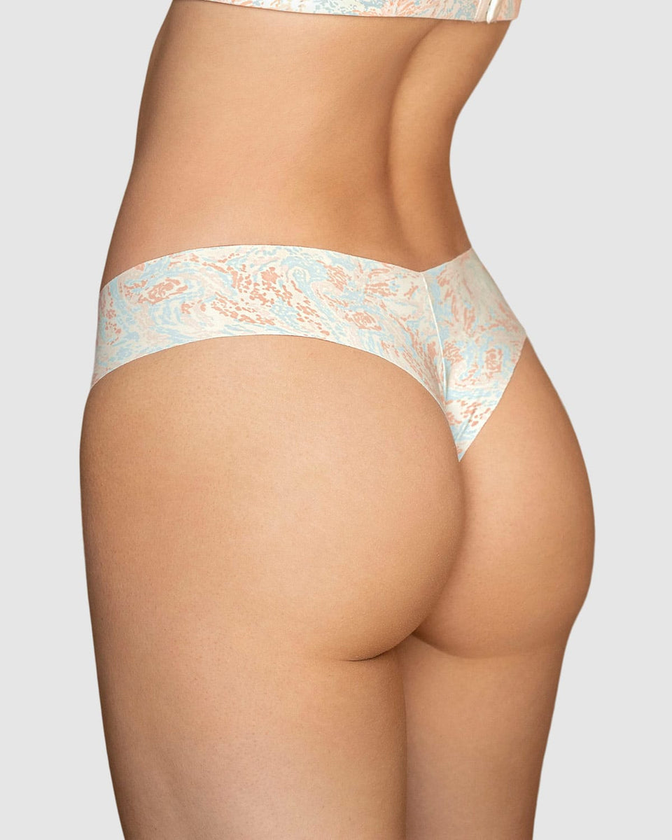 Bloomer hilo invisible ultraplano sin elásticos y de pocas costuras