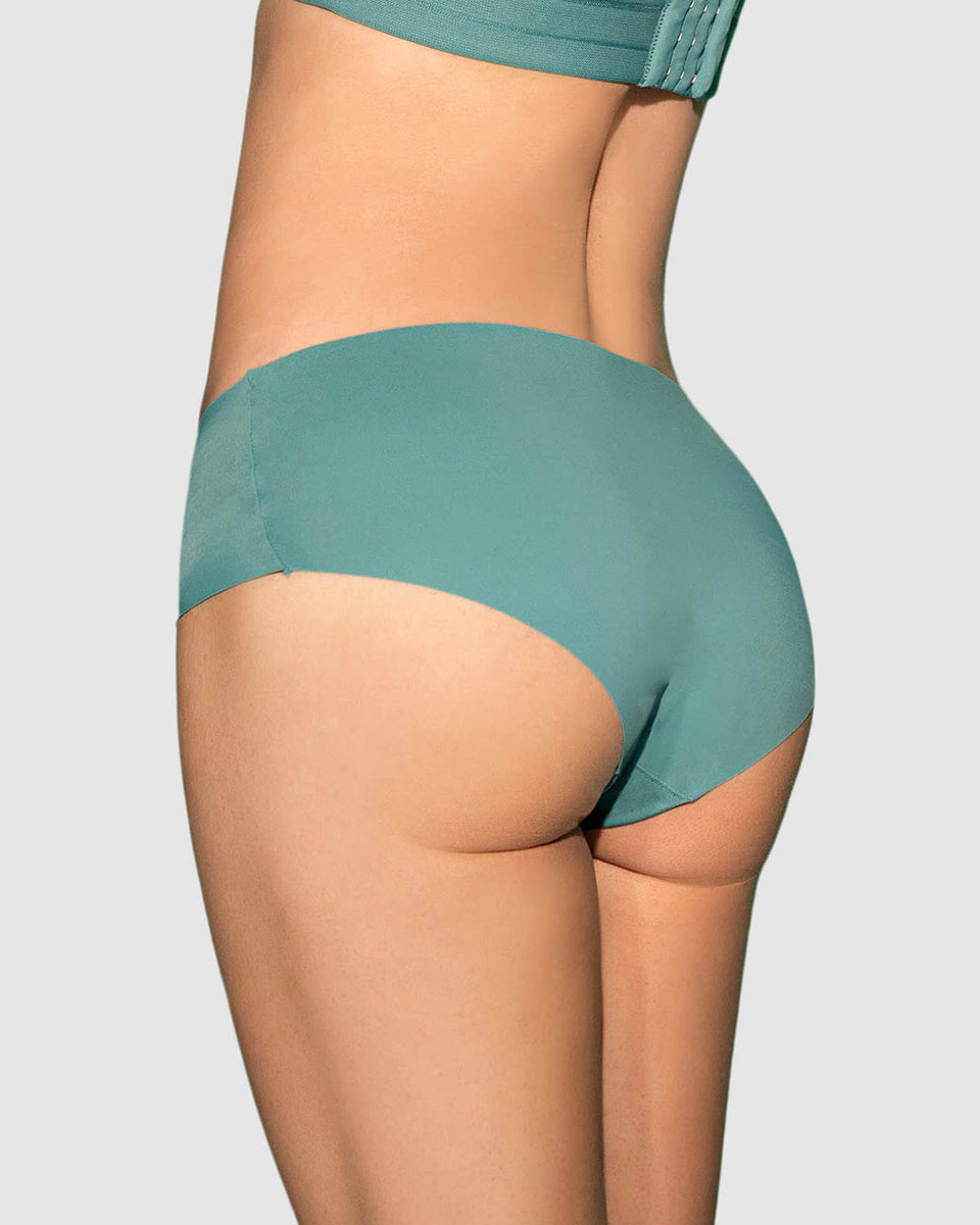 Bloomer hipster invisible ultraplano sin elásticos y de pocas costuras