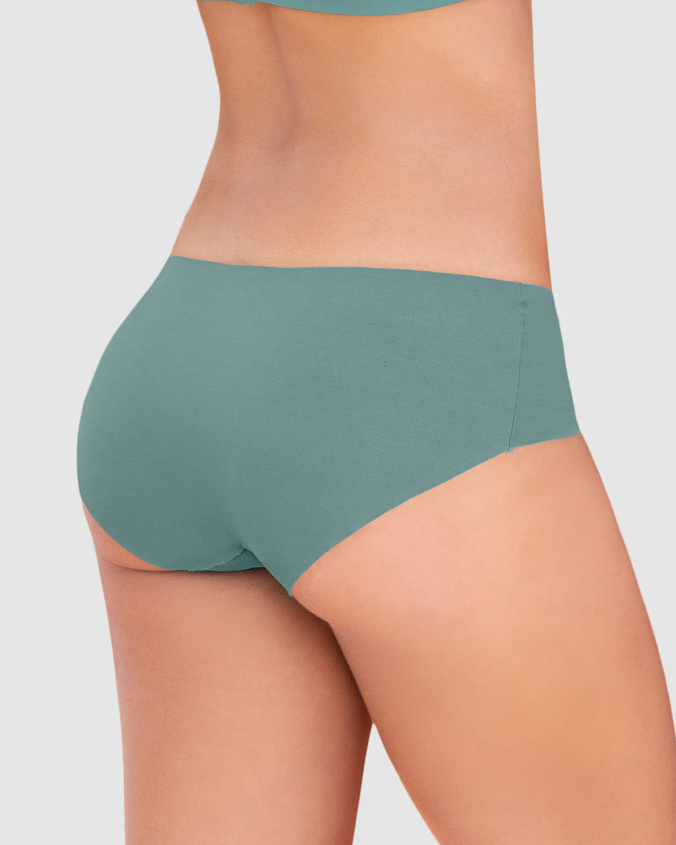 Bloomer hípster invisible ultraplano sin elásticos y de pocas costuras