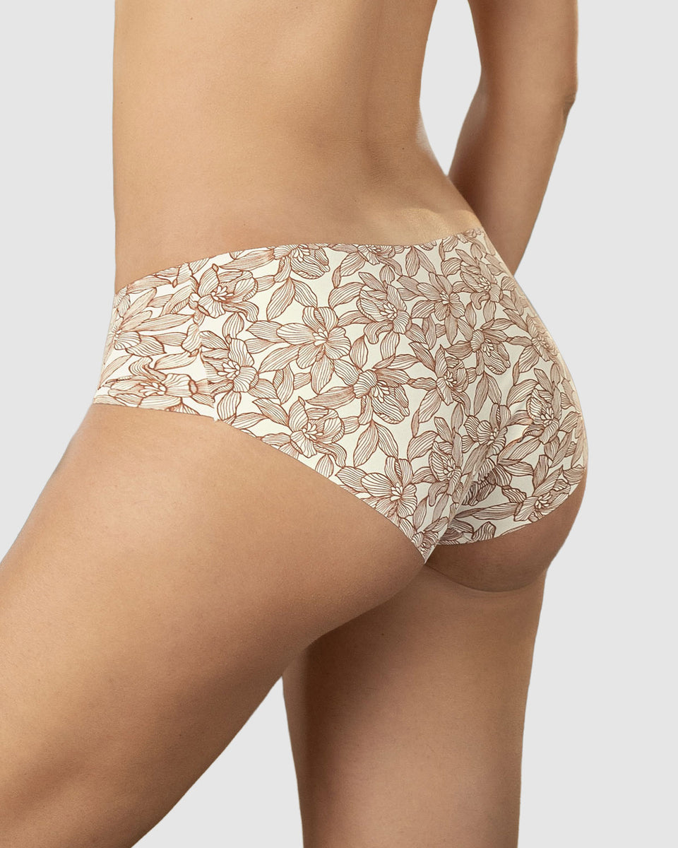Bloomer hípster invisible ultraplano sin elásticos y de pocas costuras