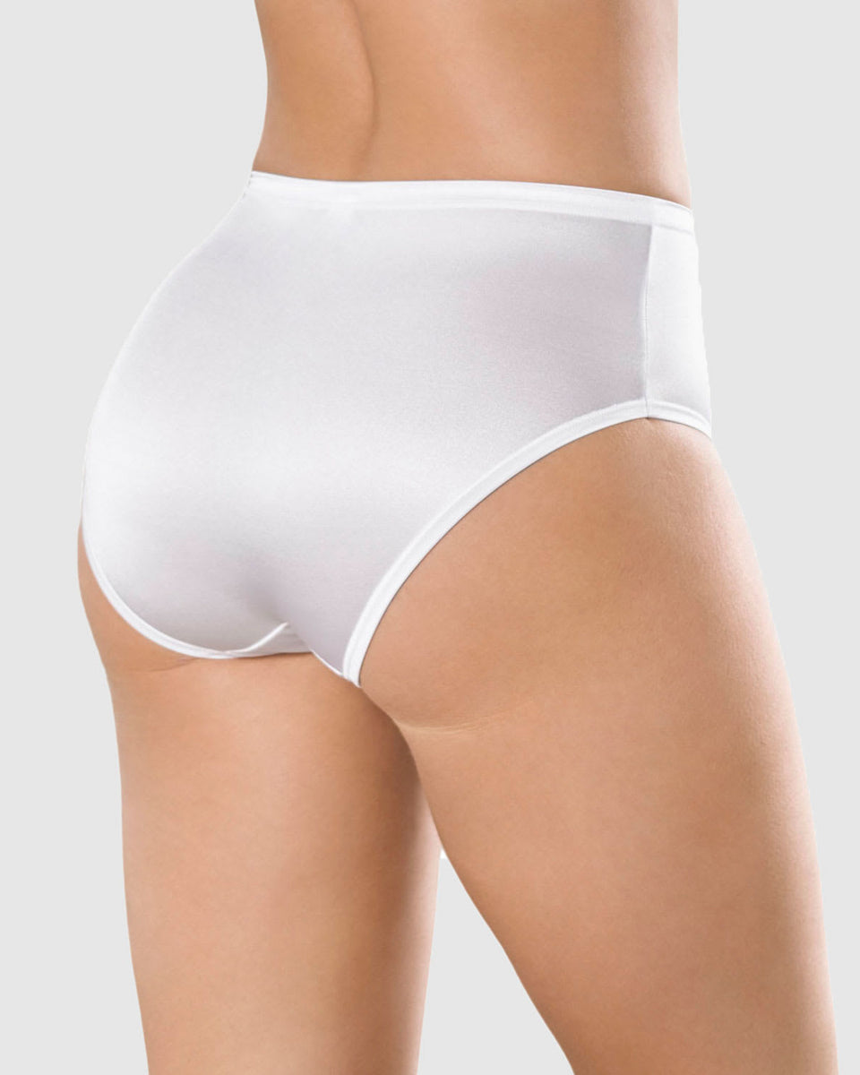 Bloomer clásico pierna alta con excelente cubrimiento tela suave