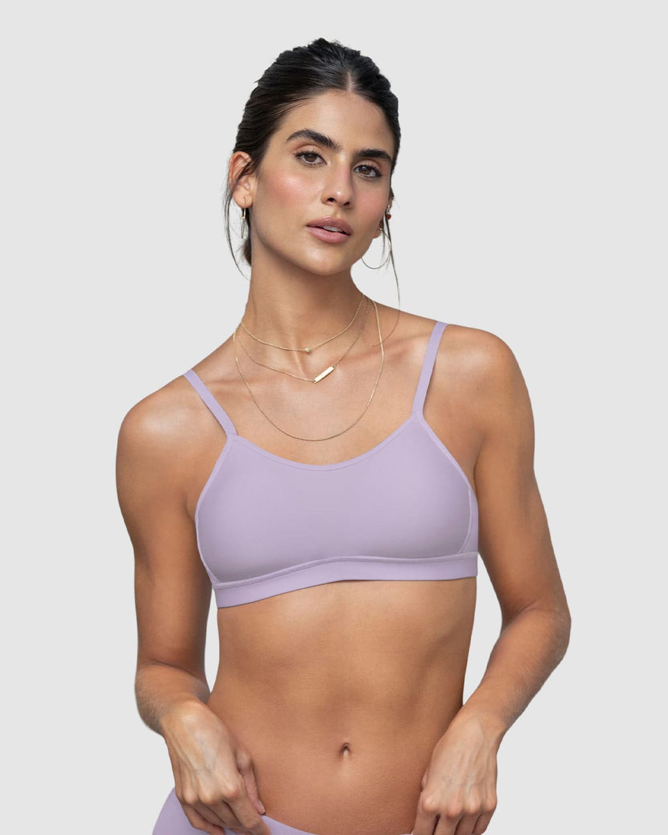 Brasier sin arco con buen cubrimiento en escote Invisible Brastop