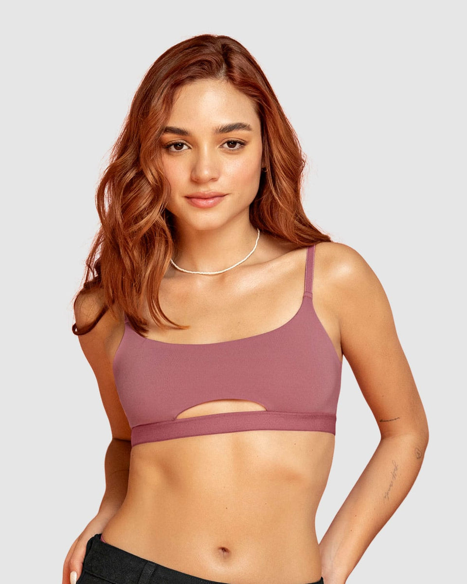 Daily-Sexy Top con abertura frontal