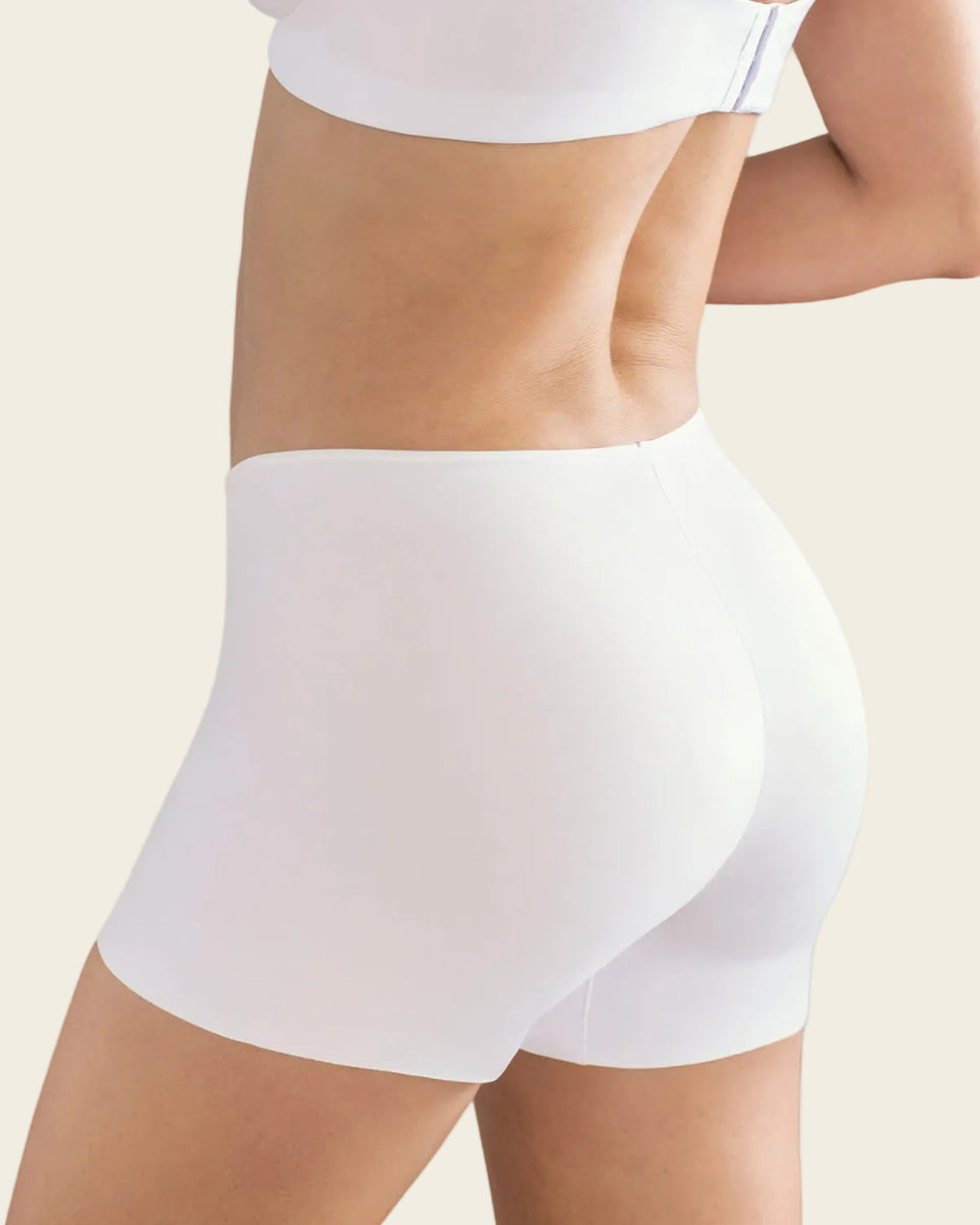 Bloomer tipo bóxer efecto invisible en piernas