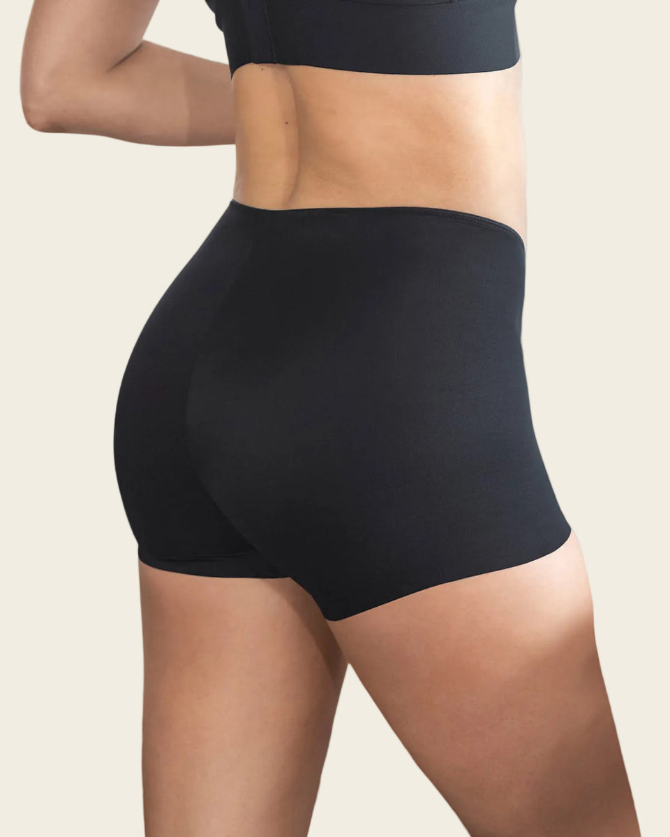 Bloomer tipo bóxer efecto invisible en piernas