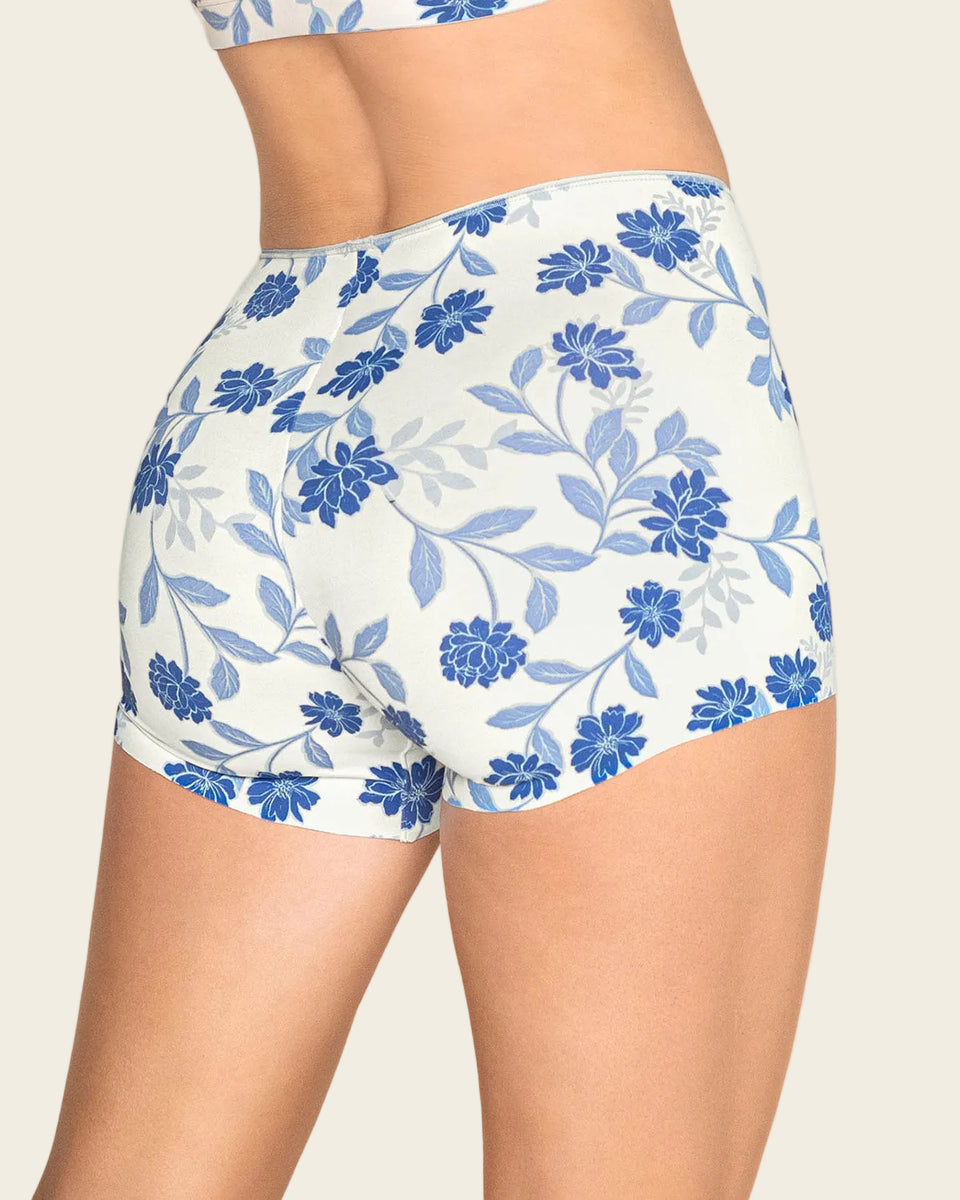 Bloomer tipo bóxer efecto invisible en piernas