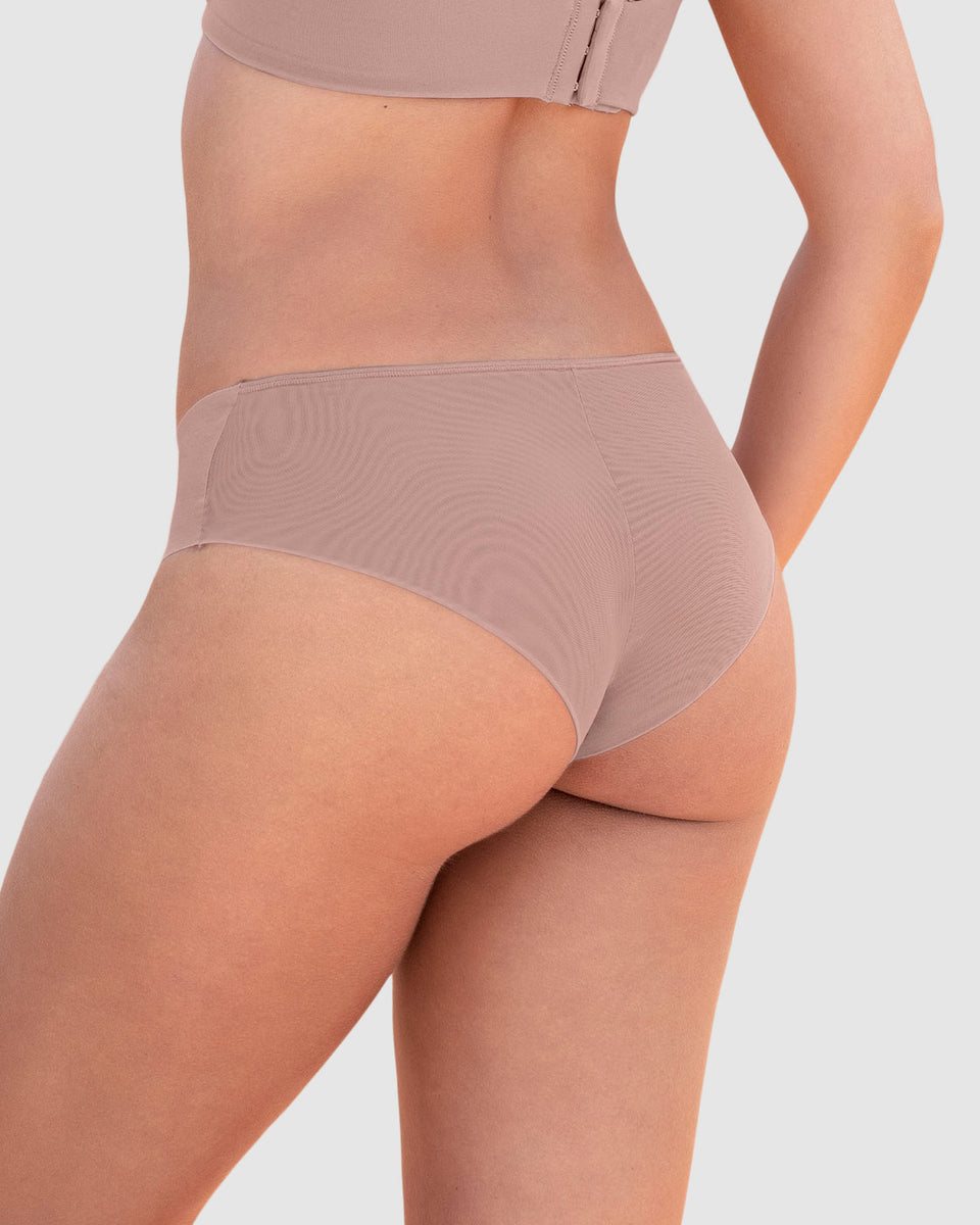 Bloomer cachetero con doble capa de tul en glúteos