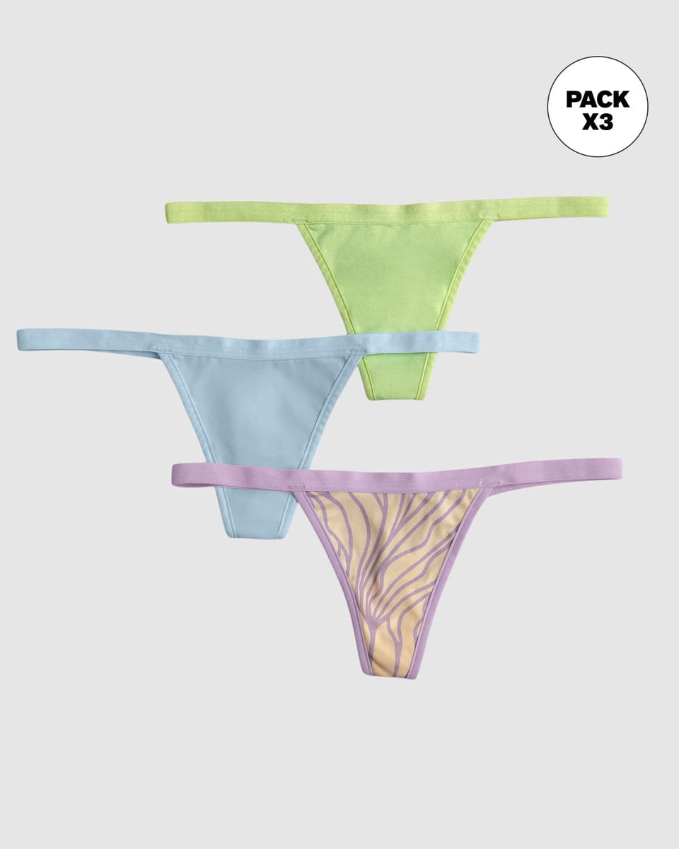 Paquete x 3 hilos de tiro bajo