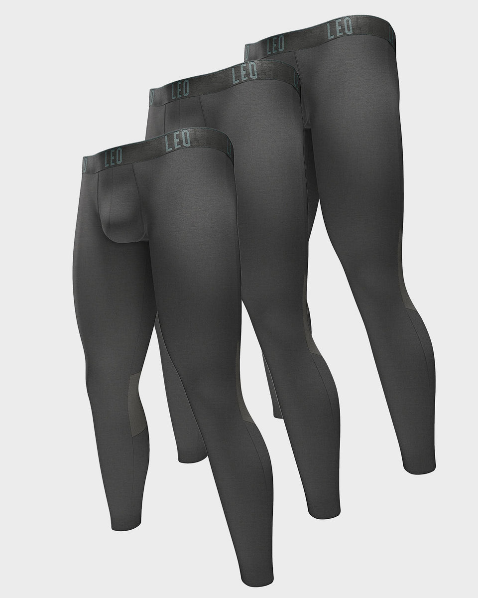 Paquete x3 licras deportivas en microfibra con mallas transpirables para hombre