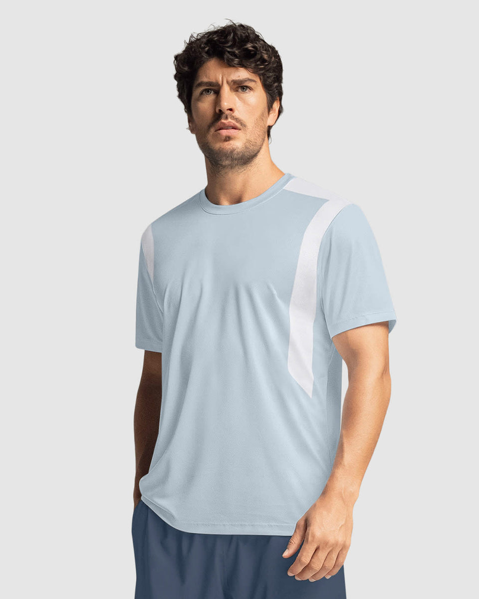 Camiseta deportiva masculina con tecnología de secado rápido