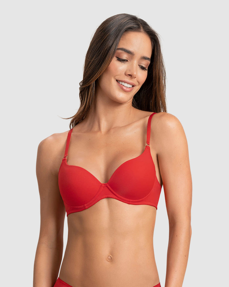 Brasier de realce medio con cargaderas multiusos