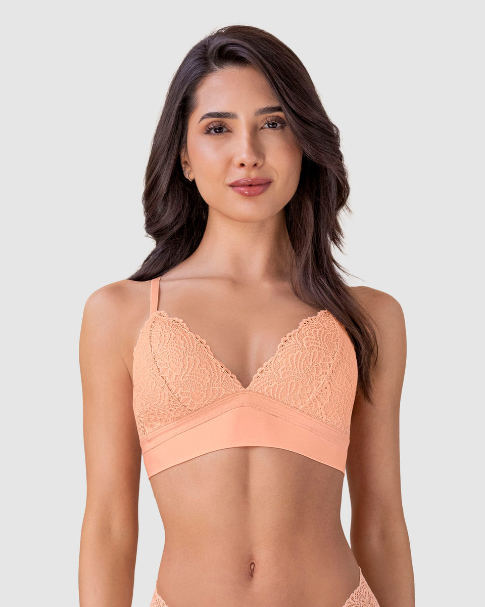 Brasier sin arco Liso y Encaje