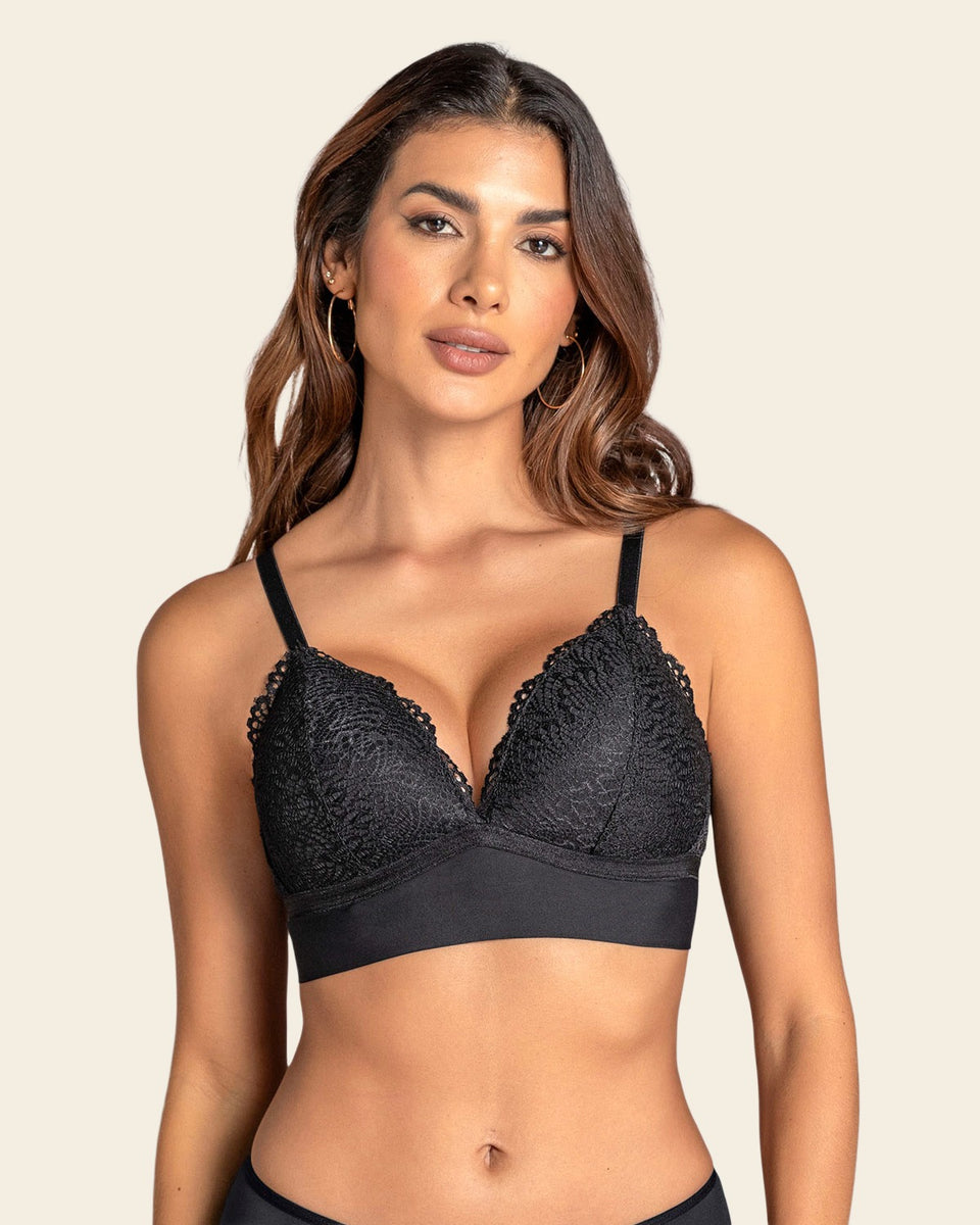 Brasier sin arco Liso y Encaje