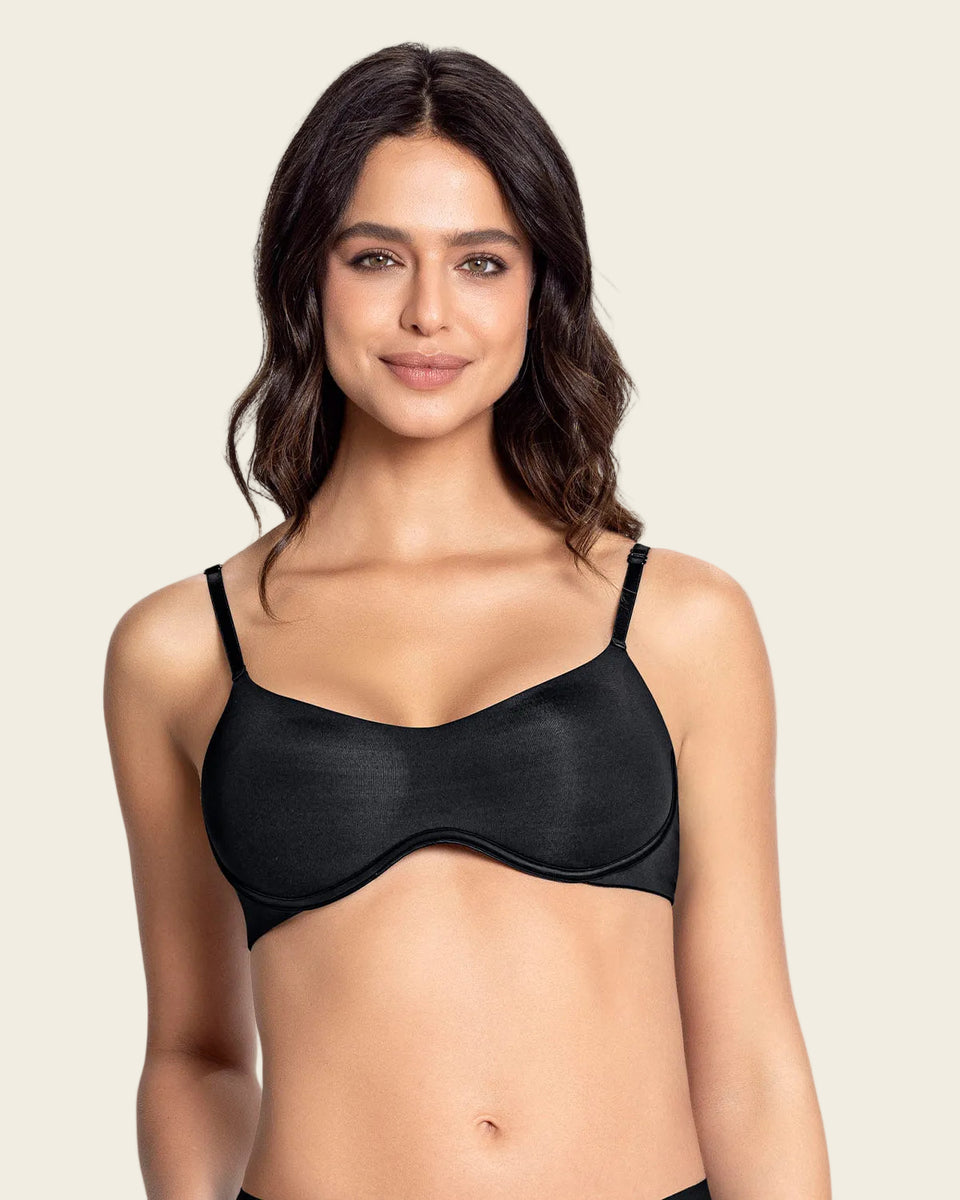 Brasier ultraliviano con copas internas fijas