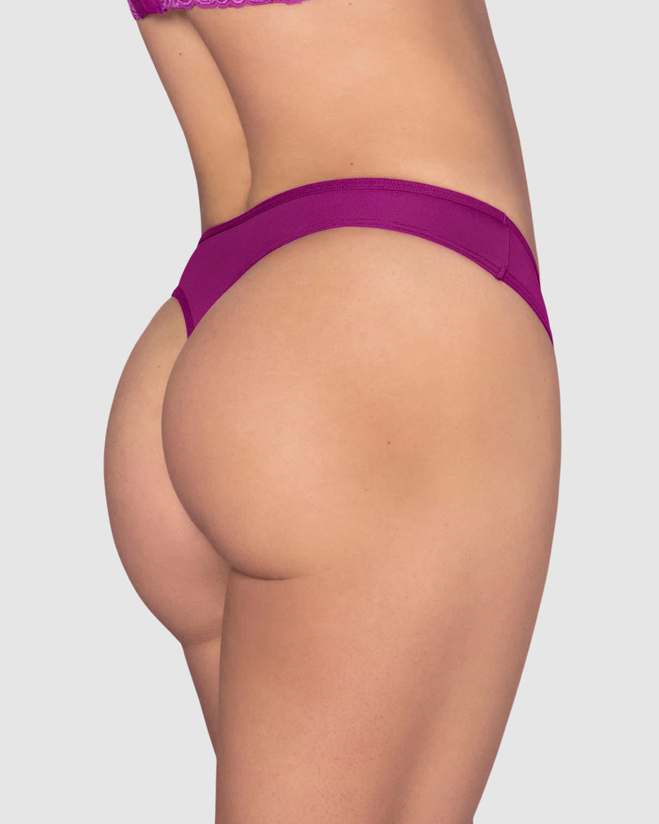 Bloomer estilo hilo semidescaderado