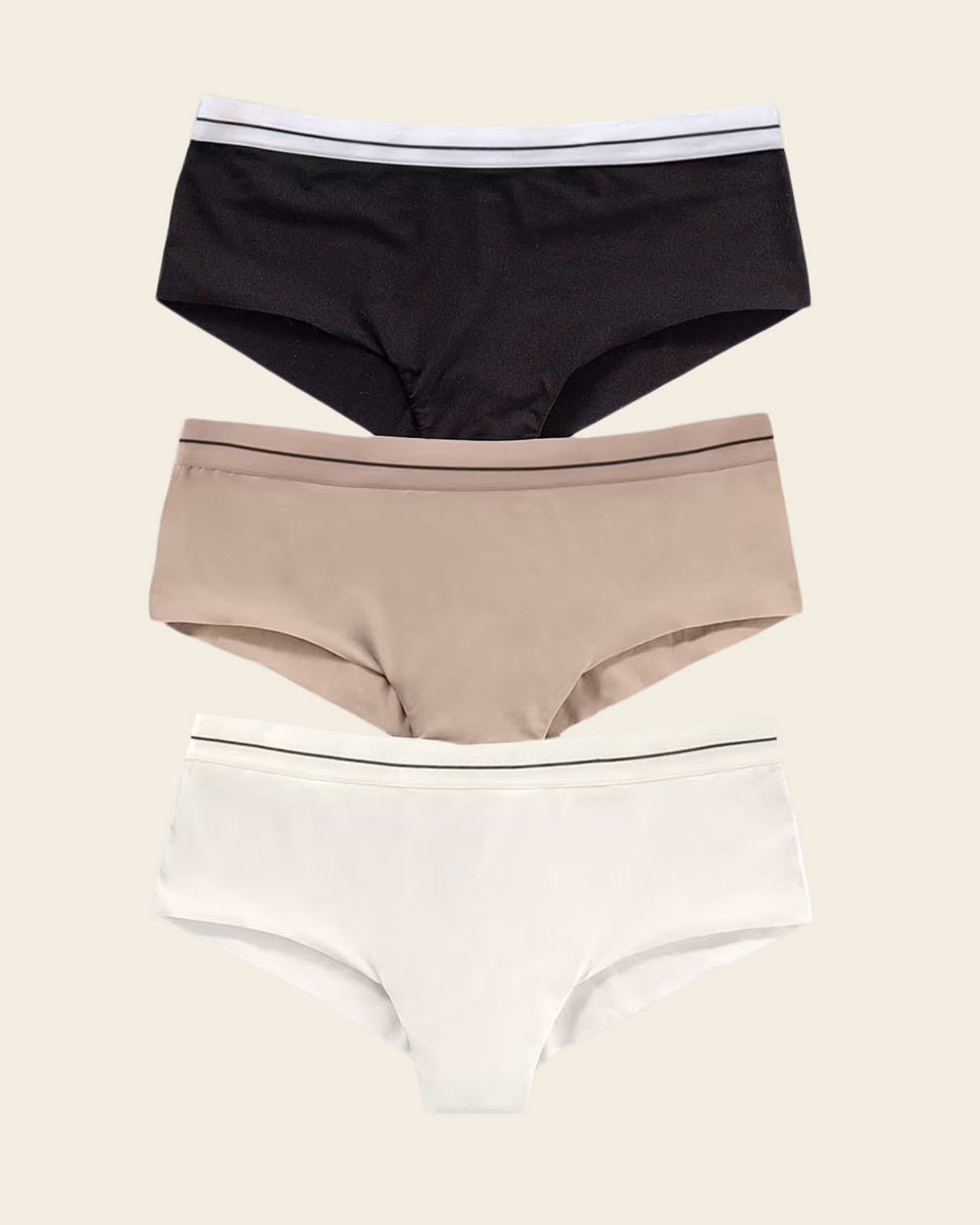Bloomers cacheteros paquete x 3 ultracómodos