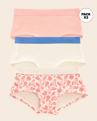 Hipster x3 para niña#color_s50-rosado-marfil-estampado-marfil