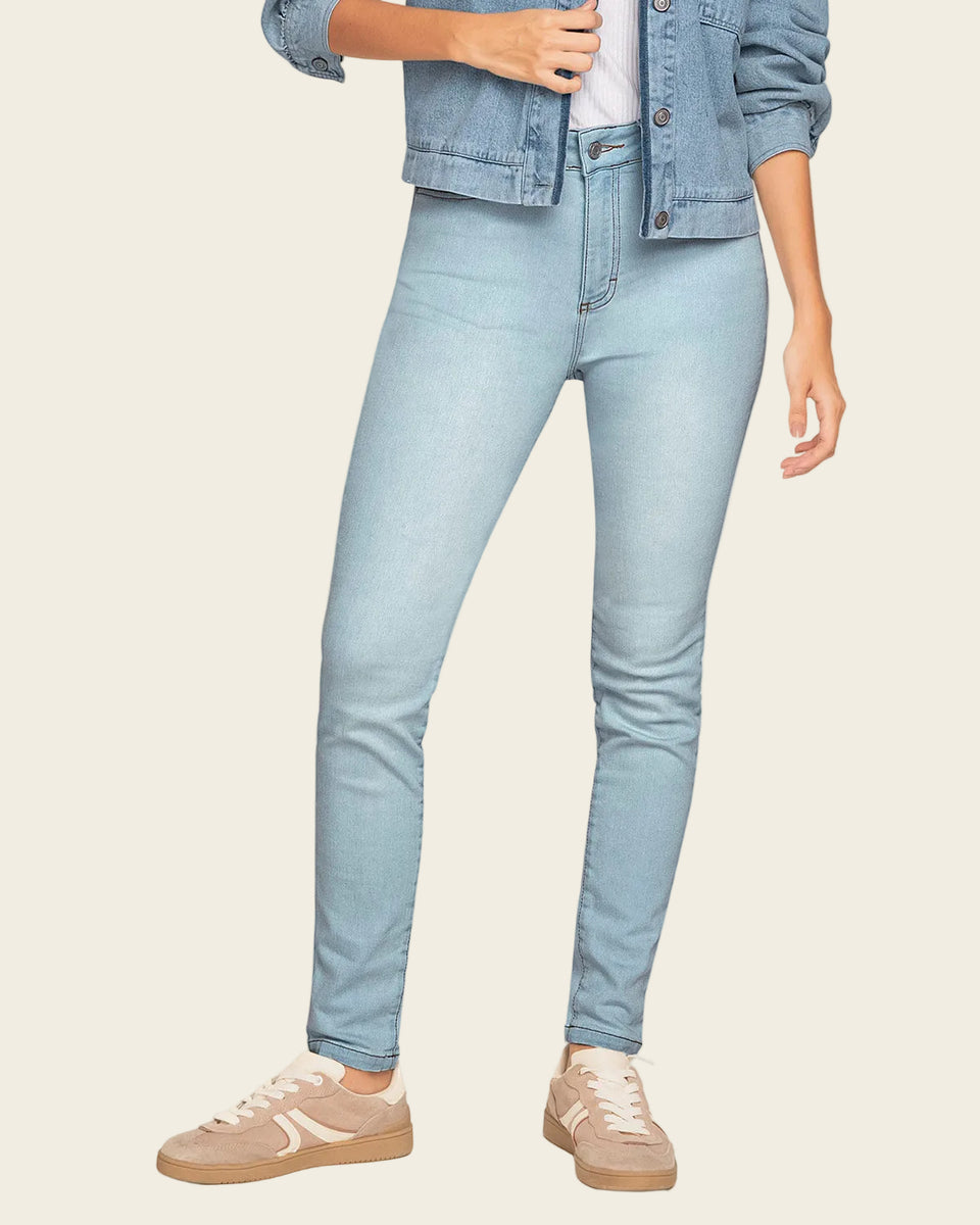 Jeans skinny esenciales para mujer