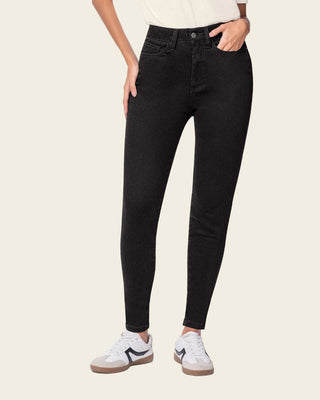 Jeans skinny esenciales para mujer#color_700-negro