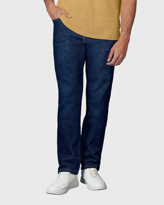 Jean ruedo recto básico para hombre#color_024-azul-oscuro