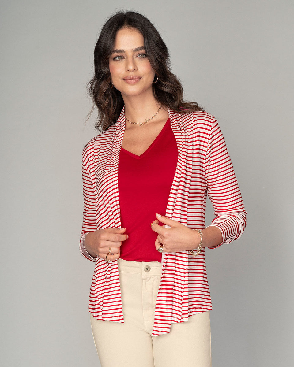 Saquillo manga larga con puños en la misma tela