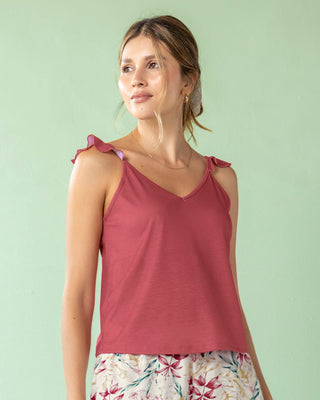 Blusa con bolero en cargaderas#color_328-rosado