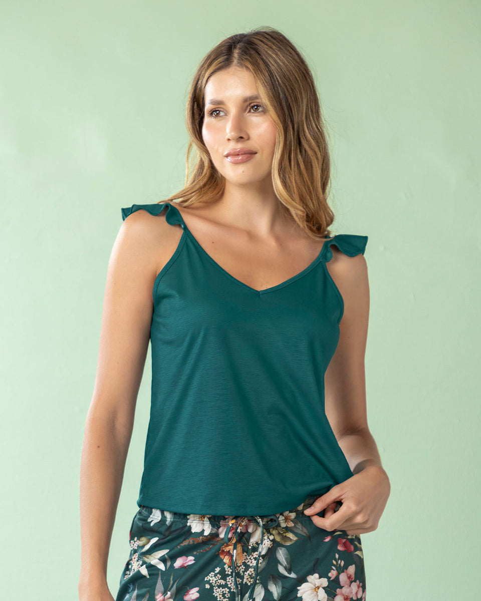 Blusa con bolero en cargaderas