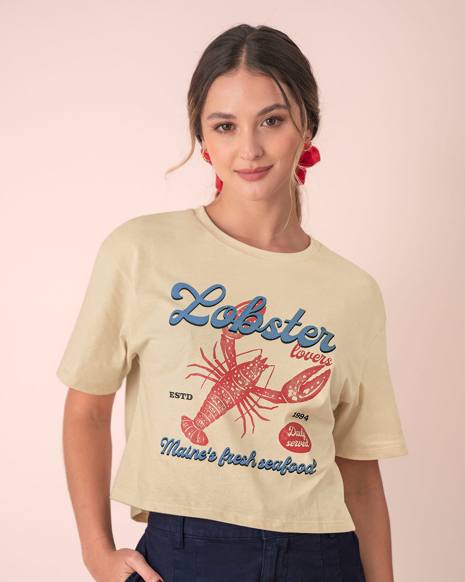 Blusa manga corta silueta amplia