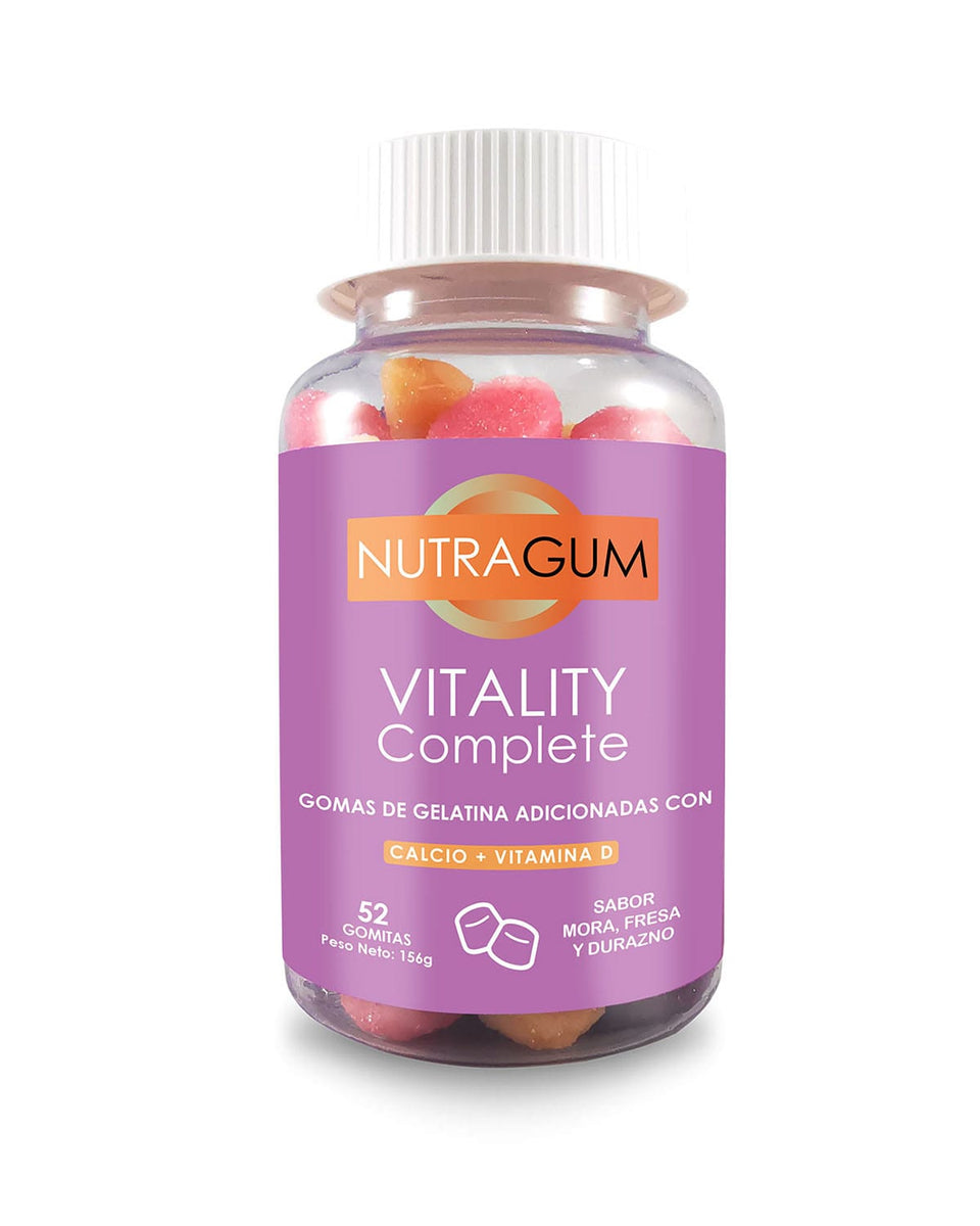 Nutragum Vitality Complete: gomas con Calcio + Vitamina D
