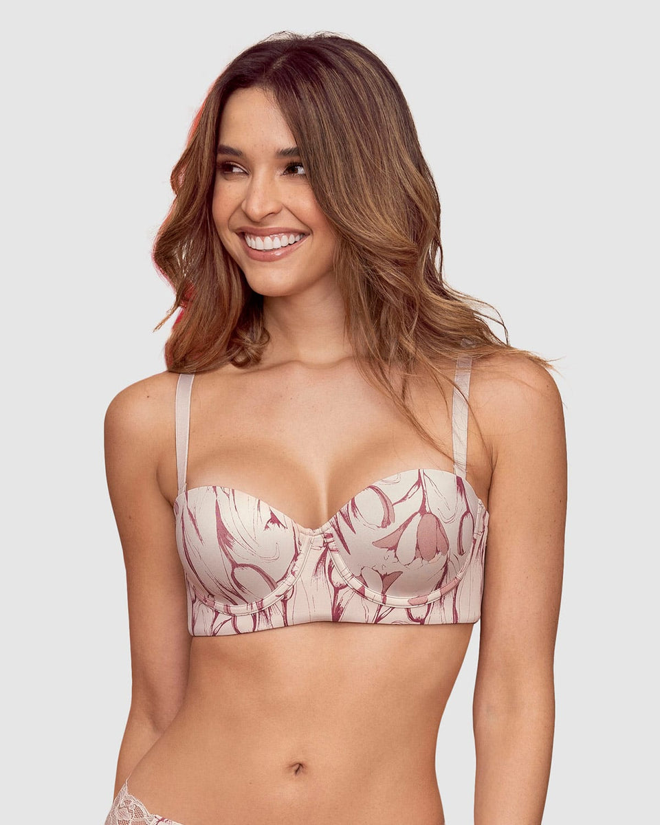 Brasier strapless con control fuerte de espalda perfect strapless