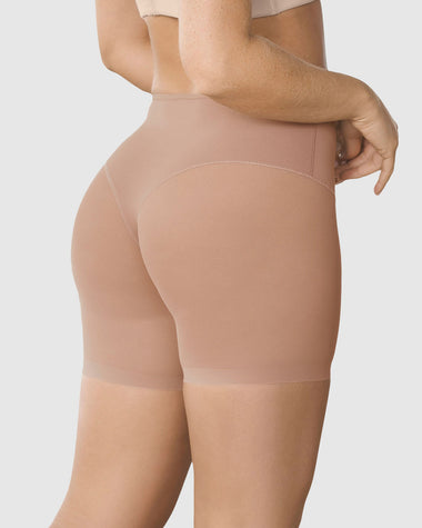 Bloomer faja invisible de control moderado efecto hilo#color_857-cafe