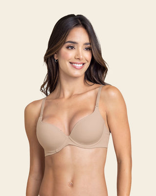 Brasier de realce medio con cargaderas multiusos#color_802-cafe-claro