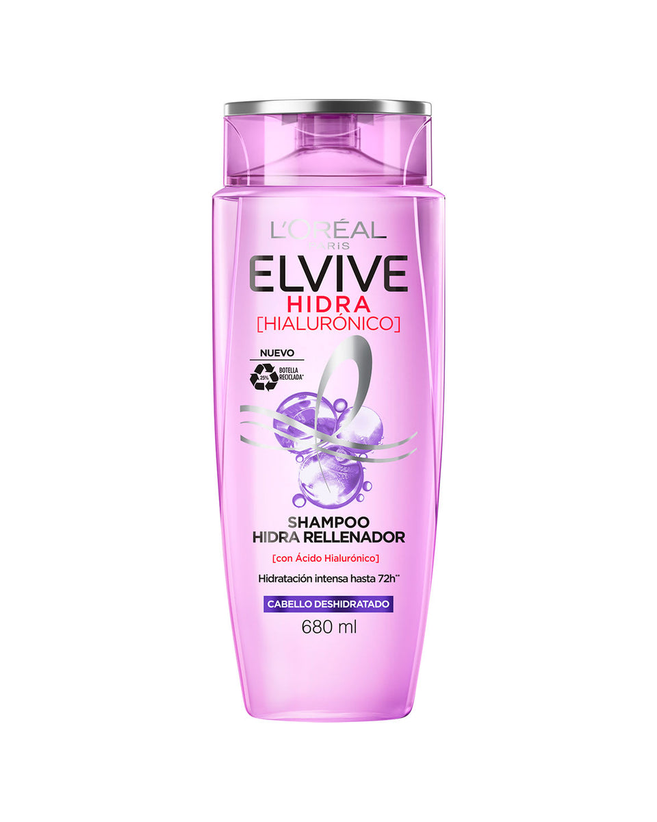 Shampoo hidra rellenador elvive hidra hialurónico