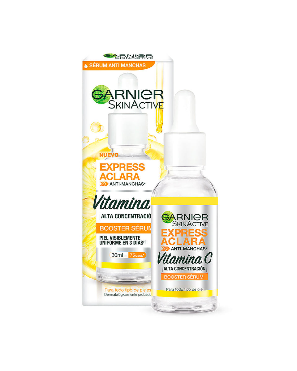 Garnier express aclara serum
