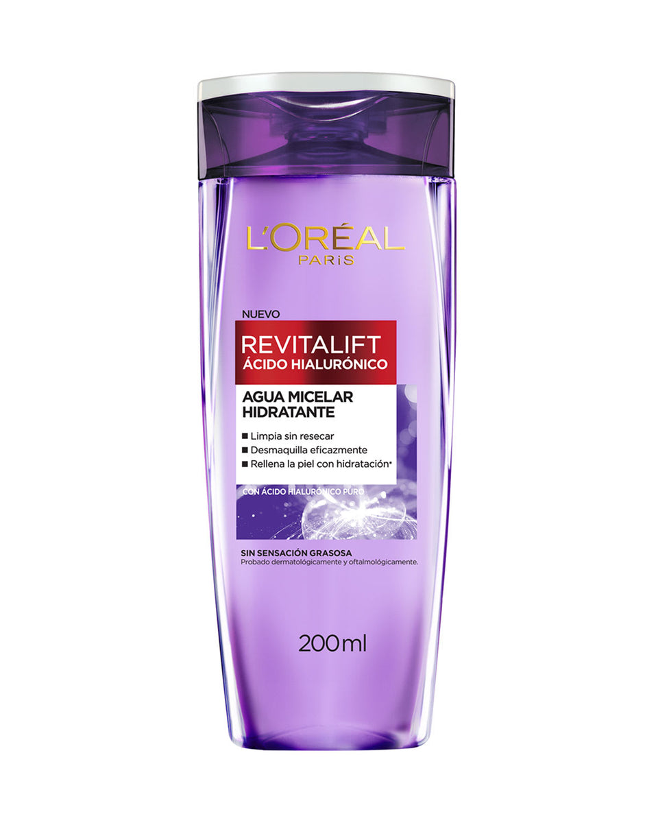 Revitalift acido hialurónico agua micelar