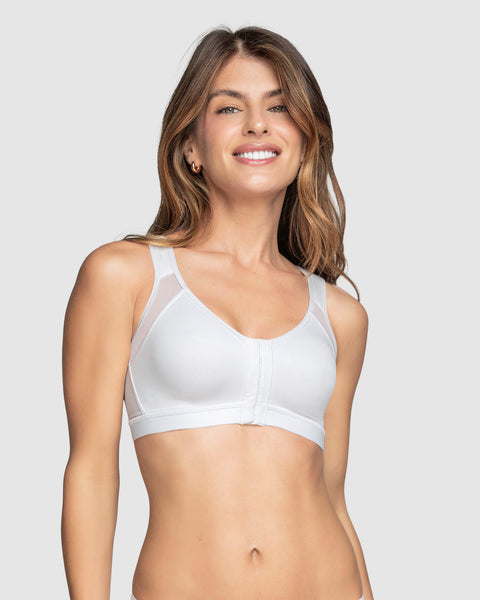 Brasier facilitador de postura con control de volumen del busto multi/functional#color_000-blanco