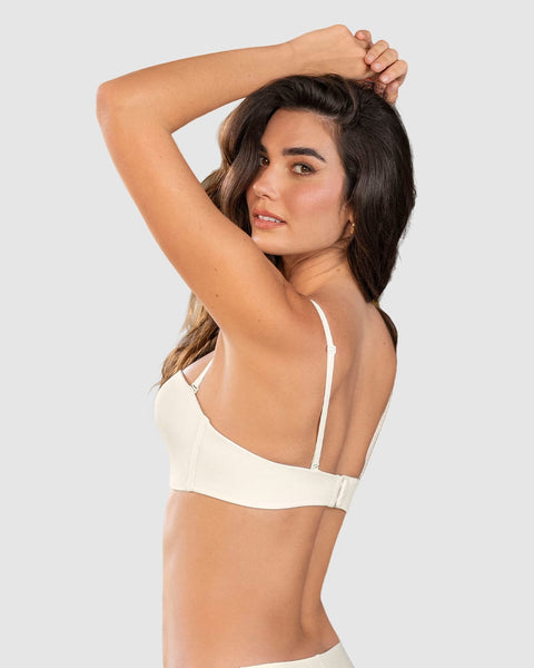 Brasier strapless Antigravedad de realce alto sin arco#color_253-perla