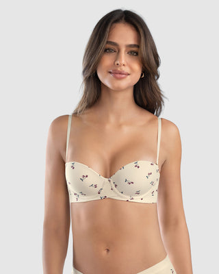 Brasier strapless Magic Up de doble realce#color_c06-estampado-cerezas