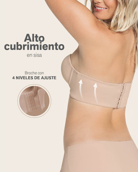 Strapless bustier 360° de perfección#color_a30-estampado-puntos