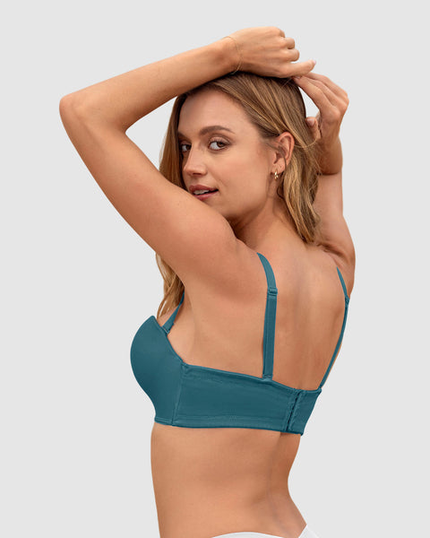 Brasier WOW de triple realce ideal como strapless#color_b71-turquesa