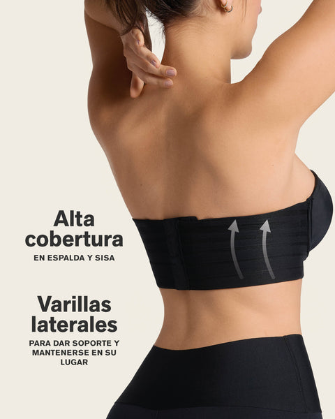 Brasier tipo bustier Support Strapless#color_700-negro