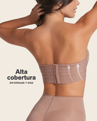 Brasier tipo bustier Support Strapless#color_301-rosado