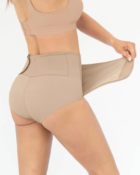 Bloomer faja post parto de control fuerte#color_802-cafe-claro