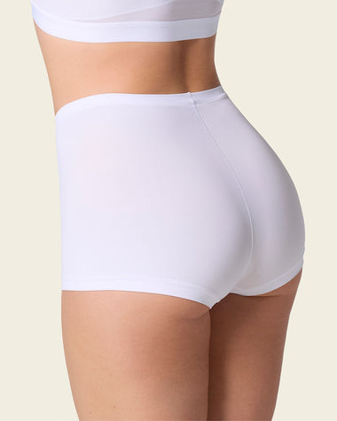 Bloomer tipo bóxer de ajuste perfecto#color_000-blanco