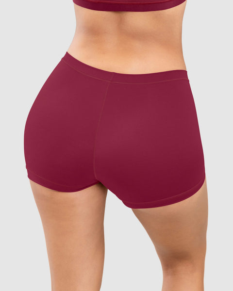 Bloomer tipo bóxer de ajuste perfecto#color_a97-vino