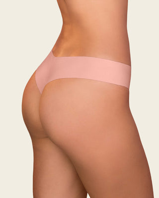 Bloomer hilo invisible ultraplano sin elásticos y de pocas costuras#color_299-rosado-medio