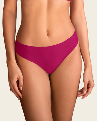Bloomer hilo invisible ultraplano sin elásticos y de pocas costuras#color_426-uva