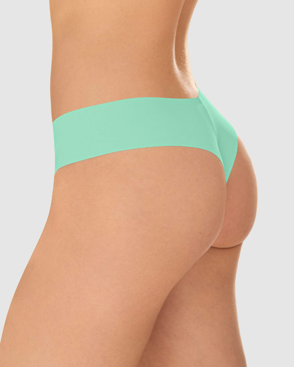 Bloomer hilo invisible ultraplano sin elásticos y de pocas costuras