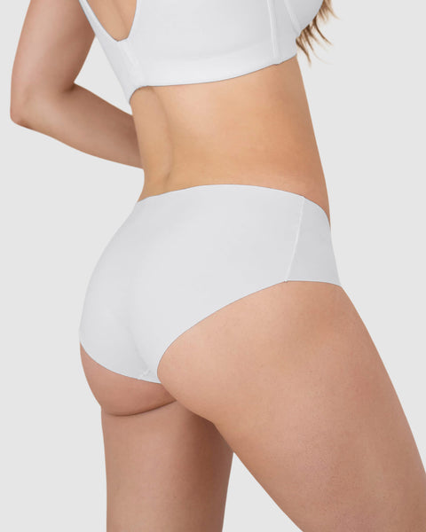 Paquete x3 bloomers hípster invisible ultraplano sin elásticos y de pocas costuras#color_000-blanco