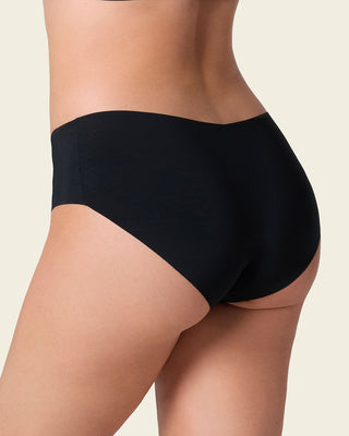 Bloomer hipster invisible ultraplano sin elásticos y de pocas costuras#color_785-negro